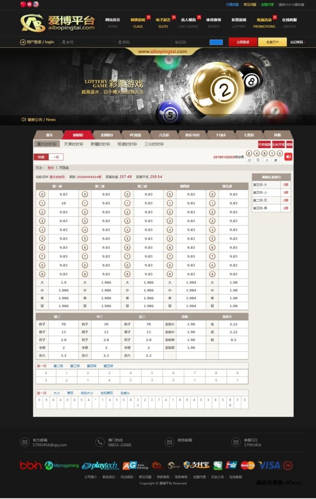 图片[2]-真人综合盘加自主系统彩票,七星彩玩法后台可控-源码交易网