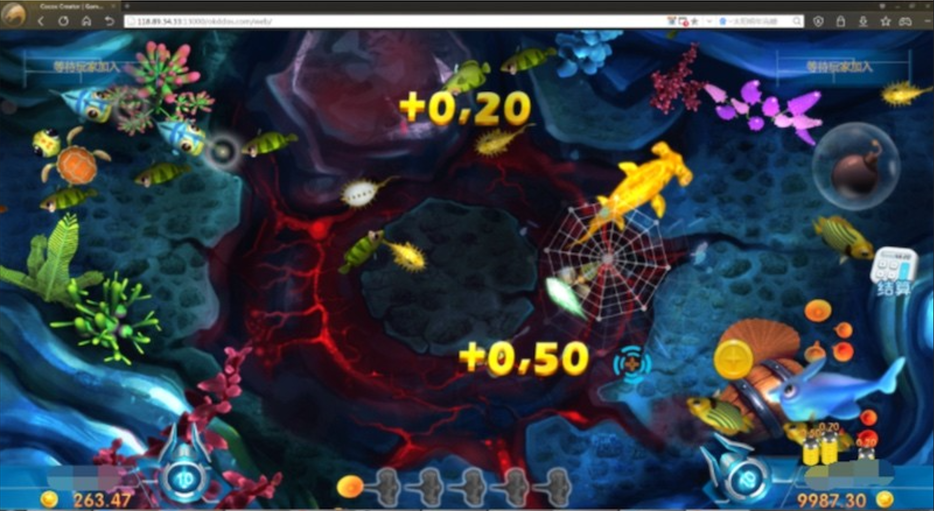 图片[2]-H5捕鱼全套：界面炫彩华丽，Cocos2d-js前端+Node.js服务端 内含多款子游戏-源码交易网